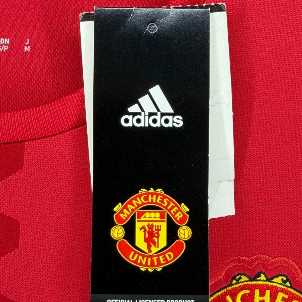 Adidas Manchester‎ United 2016-17 Home Jersey Mens Small Red Long Sleeve AI6718
